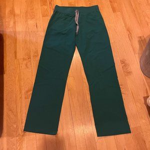 Hunter Green Figs Livingston Scrub Pants